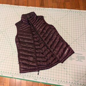 4/$20 Boulder Gear Puffy Vest Purple WS EUC